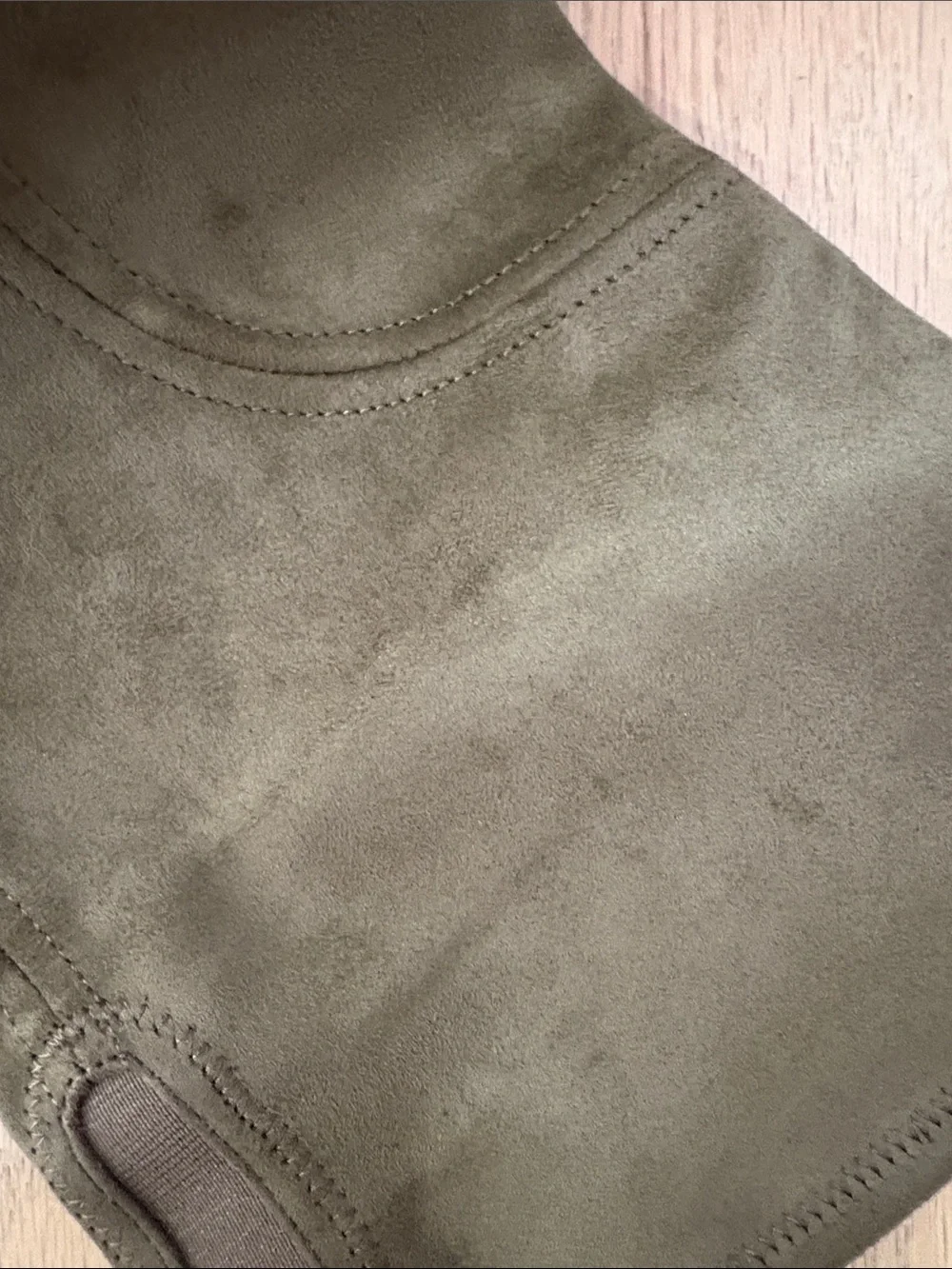 Marc Fisher Olive Over-the-Knee Suede Boots